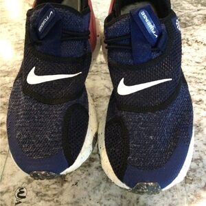 Nike Men's Navy and White Sneakers